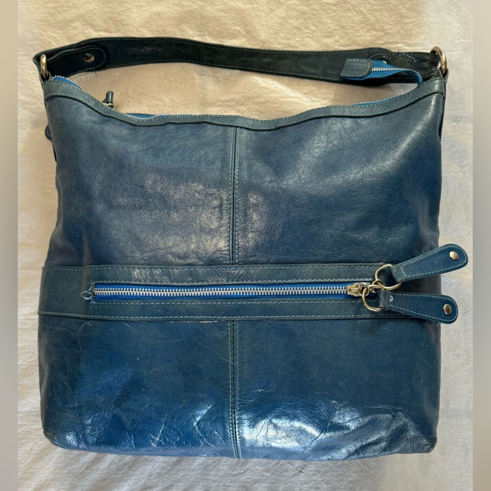 Paravidino vintage leather shoulder bag - Used Good Condition